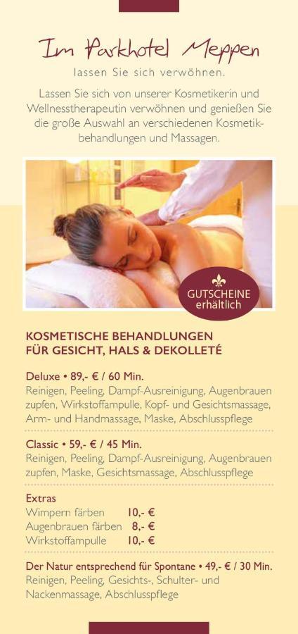 Parkhotel Meppen An Der Freilichtbuehne Bagian luar foto
